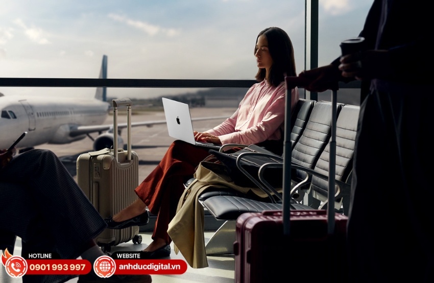 MacBook Pro M5 Pro sở hữu thời lượng pin l&ecirc;n đến 24 giờ