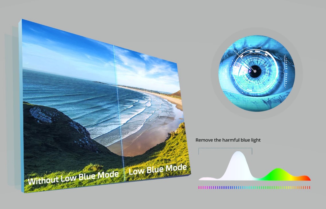 Hạn chế ánh sáng xanh