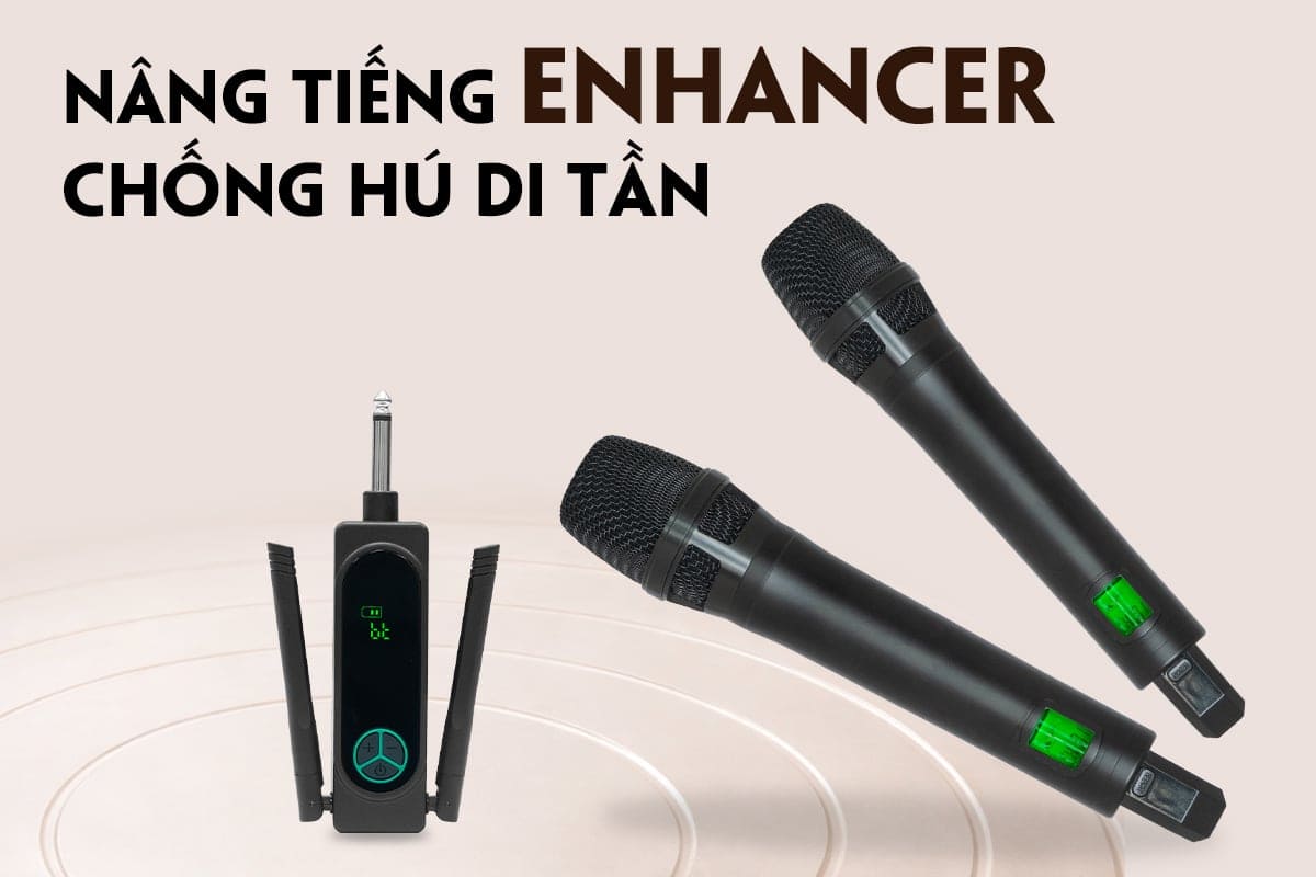 T&iacute;nh năng chống h&uacute; FBC v&agrave; cảm biến tự ngắt của micro Acnos Mi30X