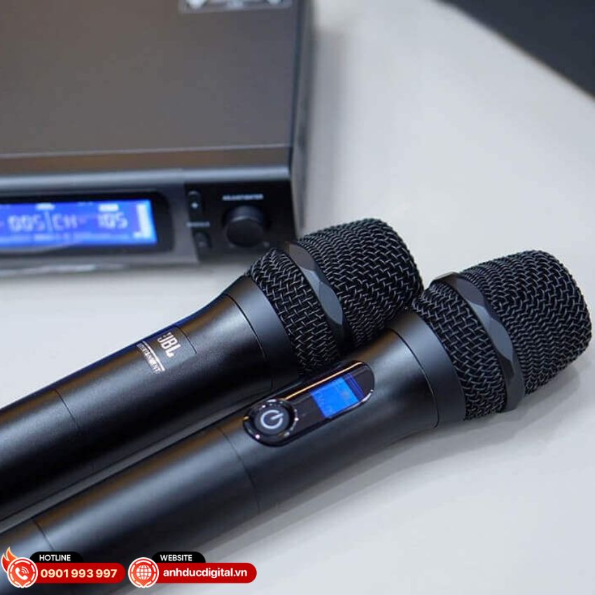 Bộ micro tích hợp vang số Acnos Mi30S V2 với khả năng điều chỉnh Echo, Reverb và Delay