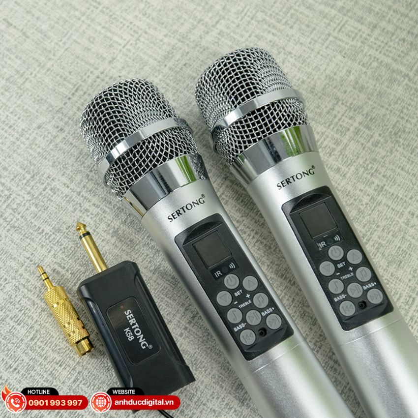 Micro karaoke di động Neko ME21 dễ dàng kết nối với loa kéo hoặc loa trợ giảng