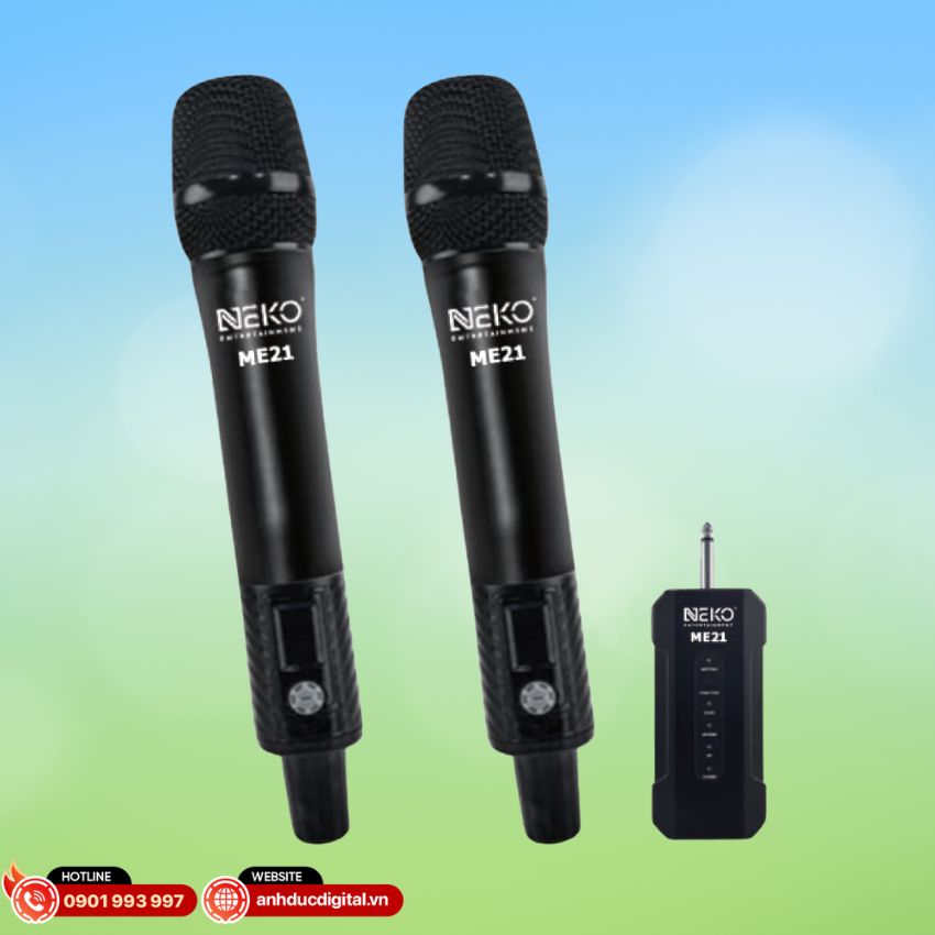 NEKO ME21 sở hữu thiết kế hợp kim cao cấp