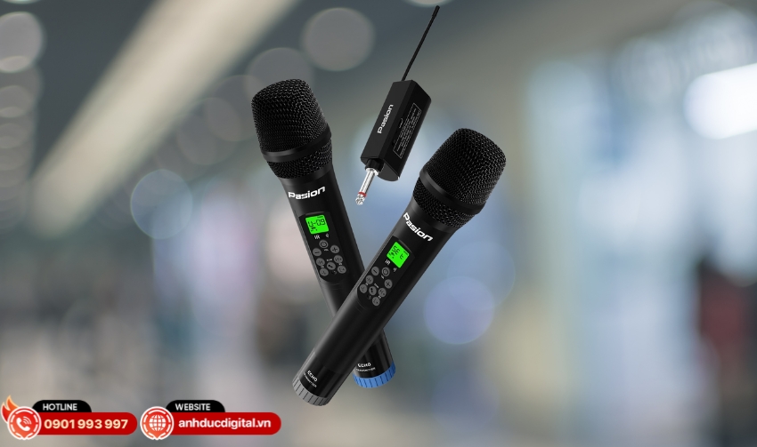 PASION ECHO được thiết kế nhỏ gọn, trọng lượng nhẹ