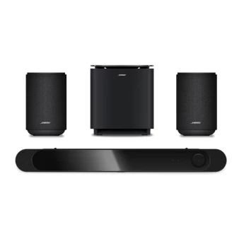 Loa Bose Lifestyle Ultra Soundbar + Bose Lifestyle Ultra Subwoofer + Bose Lifestyle Ultra Speaker | Black (Chính hãng)