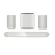 Loa Bose Lifestyle Ultra Soundbar + Bose Lifestyle Ultra Subwoofer + Bose Lifestyle Ultra Speaker | White (Chính hãng)