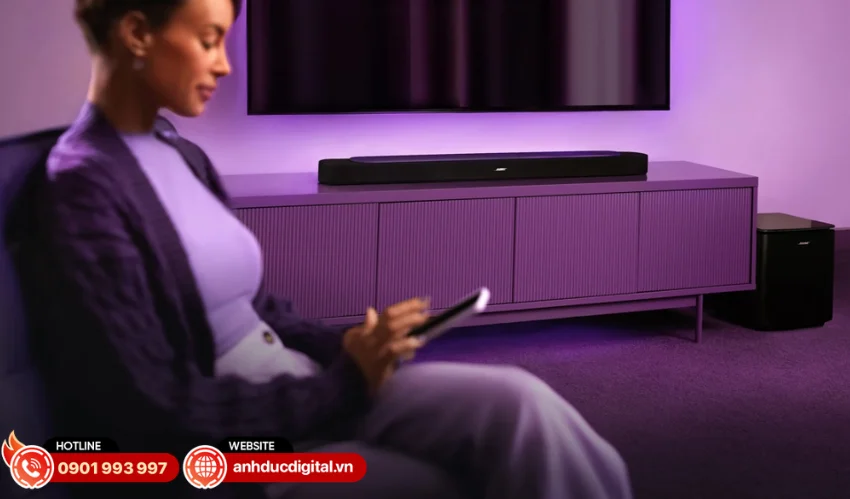 Loa Bose Lifestyle Ultra Soundbar&nbsp;hỗ trợ nhiều nền tảng như AirPlay 2, Google Cast v&agrave; Spotify Connect