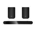 Loa Bose Lifestyle Ultra Soundbar + Bose Lifestyle Ultra Speaker | Black (Chính hãng)