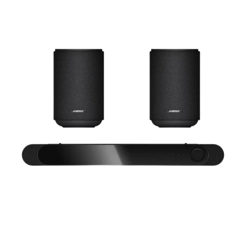 Loa Bose Lifestyle Ultra Soundbar + Bose Lifestyle Ultra Speaker | Black (Chính hãng)