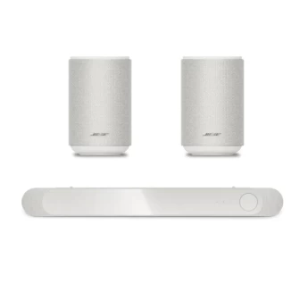 Loa Bose Lifestyle Ultra Soundbar + Bose Lifestyle Ultra Speaker | White (Chính Hãng)