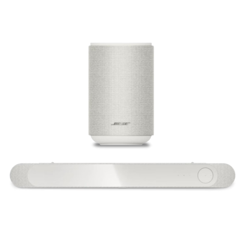Loa Bose Lifestyle Ultra Soundbar + Bose Lifestyle Ultra Speaker | White (Chính Hãng)