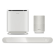 Loa Bose Lifestyle Ultra Soundbar + Bose Lifestyle Ultra Subwoofer + Bose Lifestyle Ultra Speaker | White (Chính hãng)