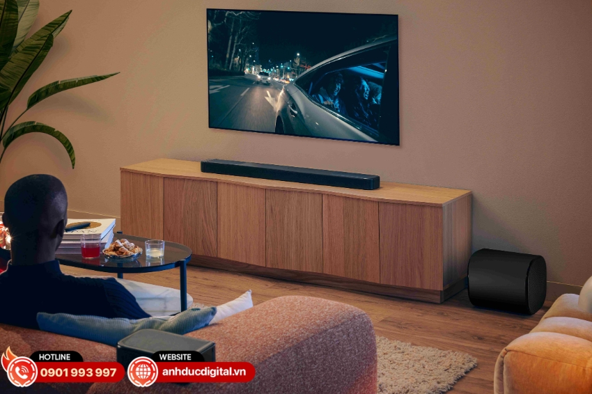 JBL Bar 1300MK2 sở hữu thiết kế hiện đại, gọn g&agrave;ng