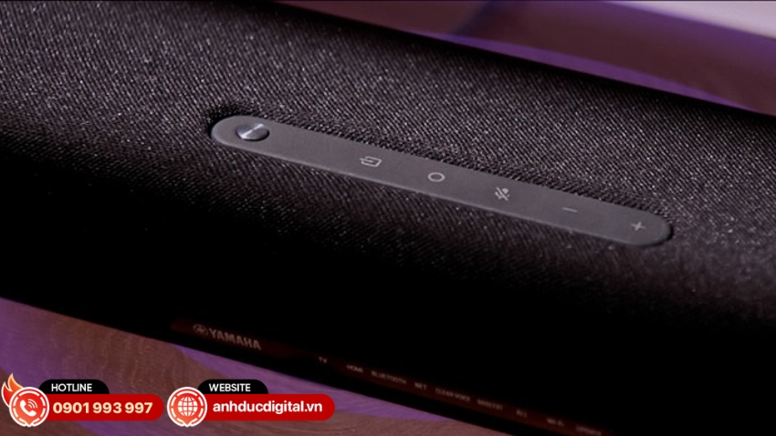 soundbar Yamaha SR-X50A tích hợp tính năng Clear Voice