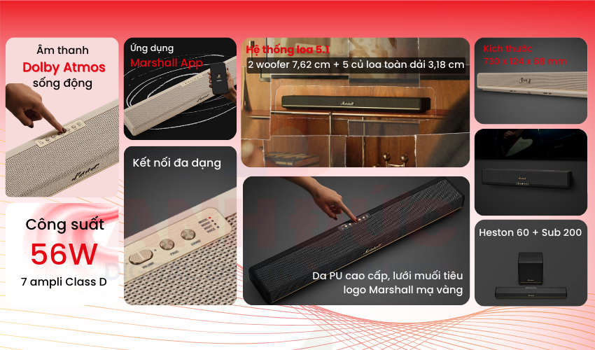 Loa Soundbar Heston 60