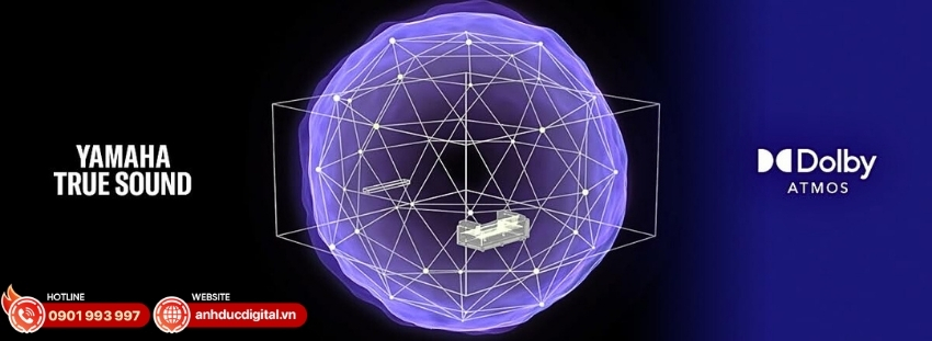 Yamaha SR-B40A trang bị công nghệ Dolby Atmos