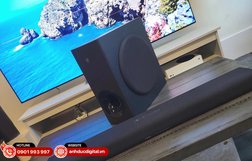 Soundbar Yamaha SR-B40A được trang bị 4 chế độ âm thanh