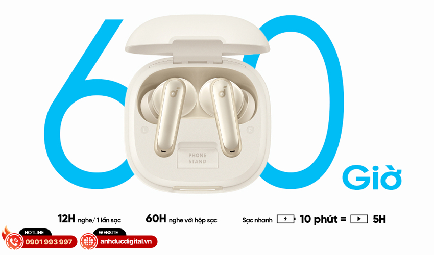 Tai nghe Anker Soundcore TWS P40i 14