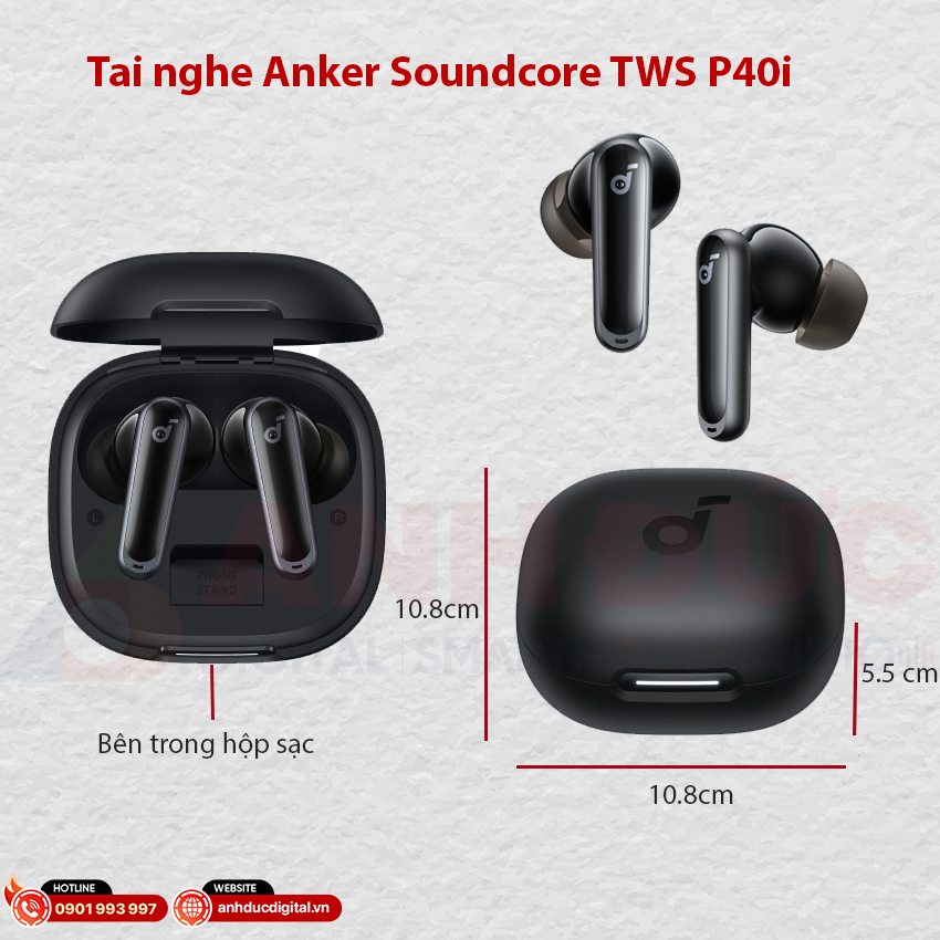 Tai nghe Anker Soundcore TWS P40i 20