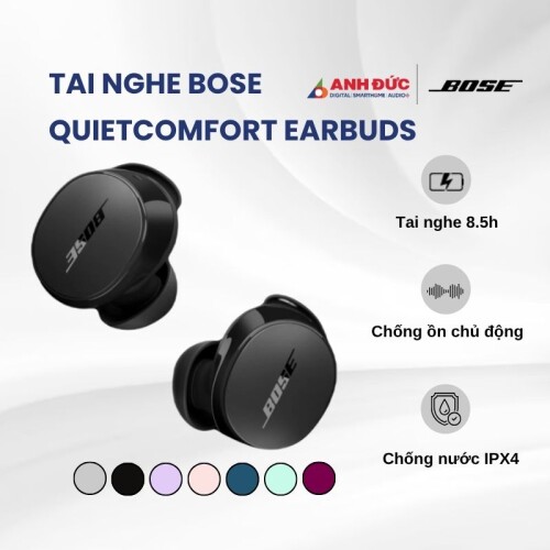 Tai nghe Bose QuietComfort Earbuds | Black (Chính hãng)