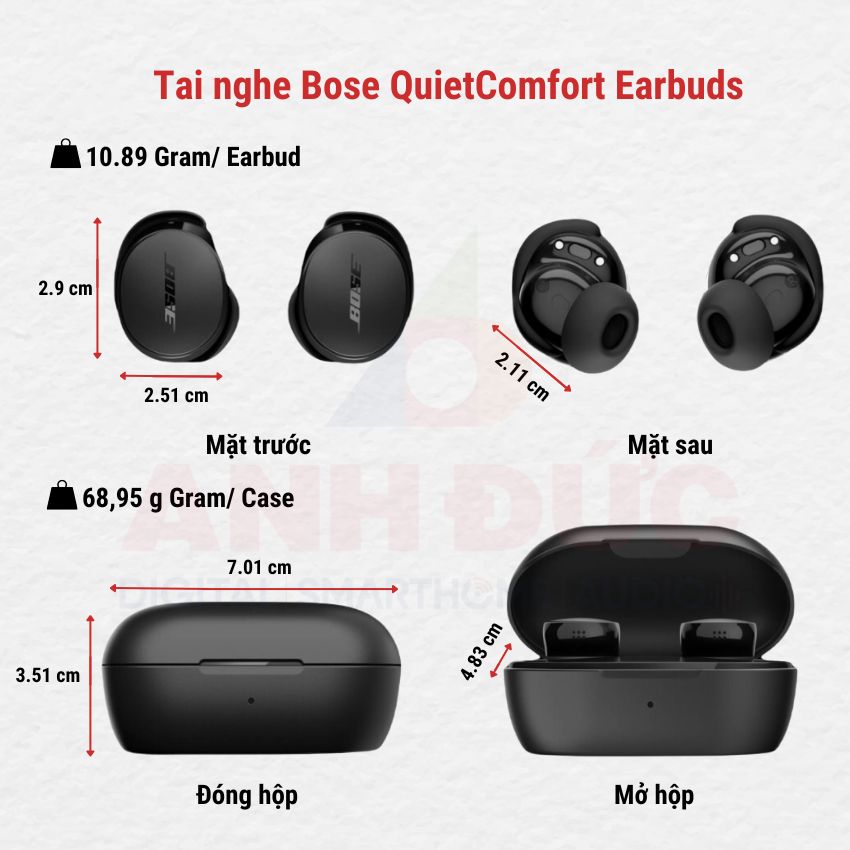 Tai nghe Bose QuietComfort Earbuds