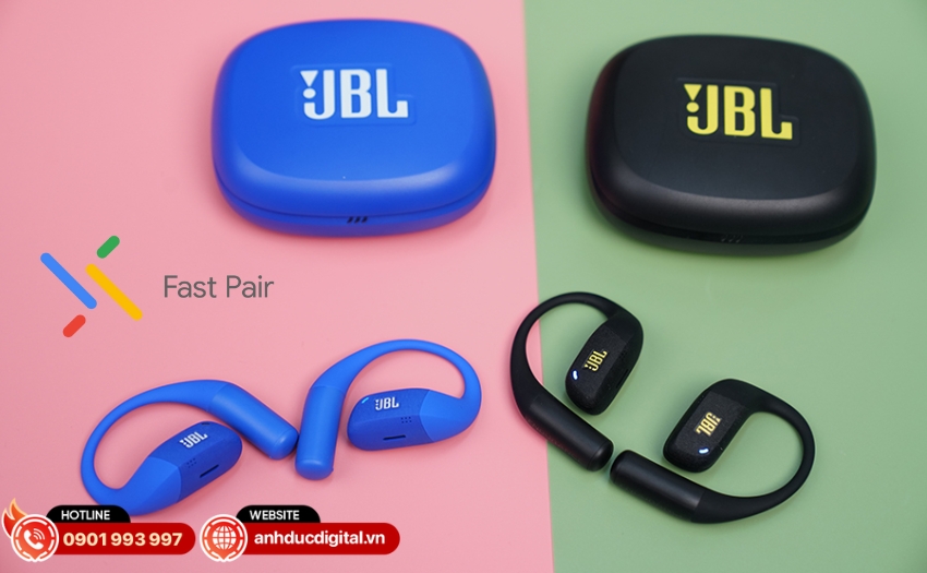 JBL Endurance Zone hỗ trợ Google Fast Pair để kết nối nhanh với thiết bị Android