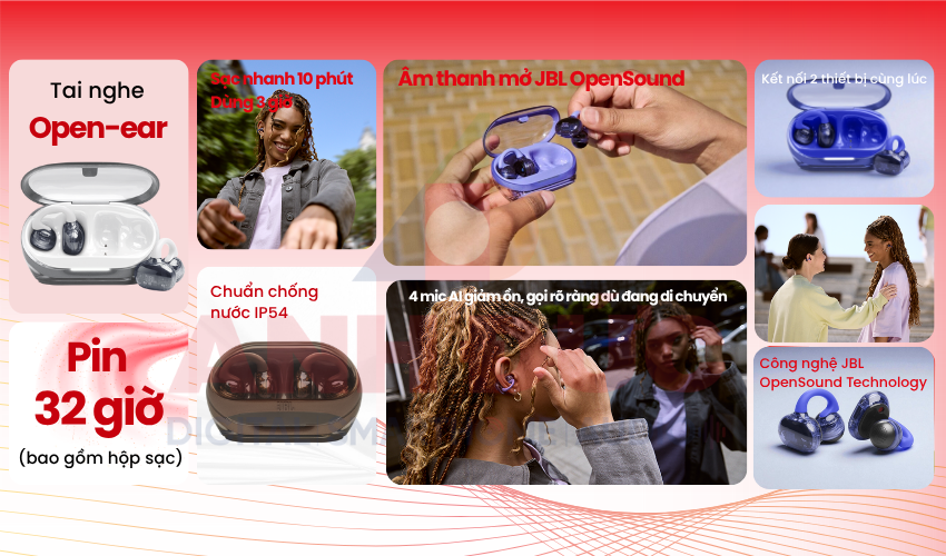 Tai nghe JBL Soundgear Clips