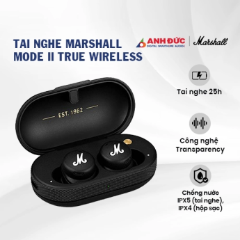 Tai nghe Marshall Mode II True Wireless (Chính Hãng)