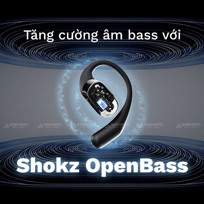Tăng cường âm bass với Shokz OpenBass