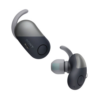 Tai nghe Sony WF-SP700N | Black (Chính Hãng)