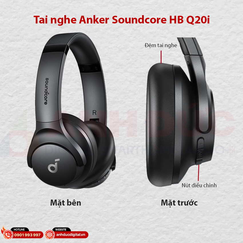 Tai nghe Anker Soundcore HB Q20i 9