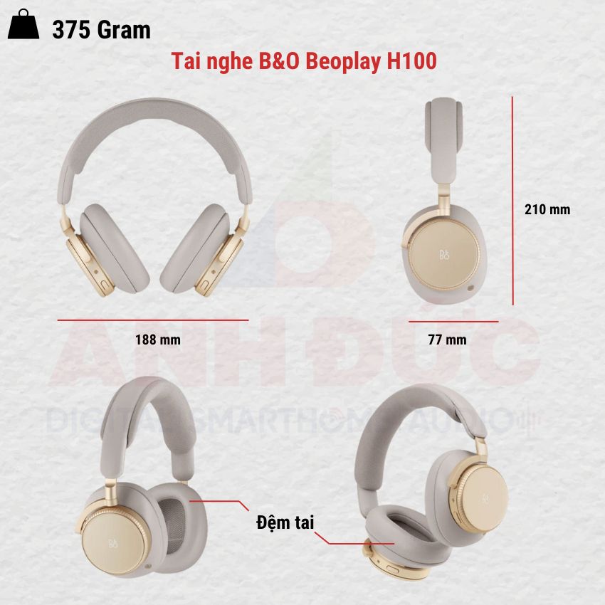 Tai nghe B&O Beoplay H100