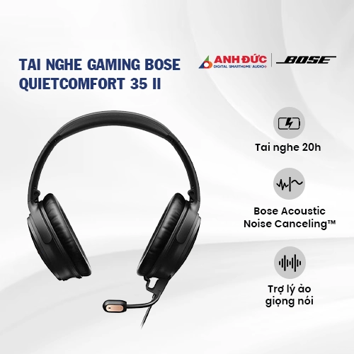 Tai nghe Gaming Bose QuietComfort 35 II Chính Hãng Giá Sốc