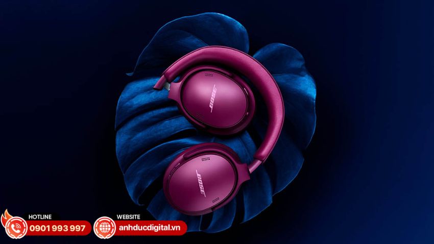 Bose QuietComfort Headphones 2 hỗ trợ Bluetooth 5.4, mang đến khả năng kết nối kh&ocirc;ng d&acirc;y với c&aacute;c thiết bị tương th&iacute;ch
