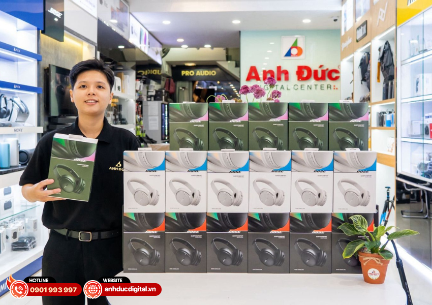Tai nghe chống ồn Bose QuietComfort Headphones tại Anh Đức