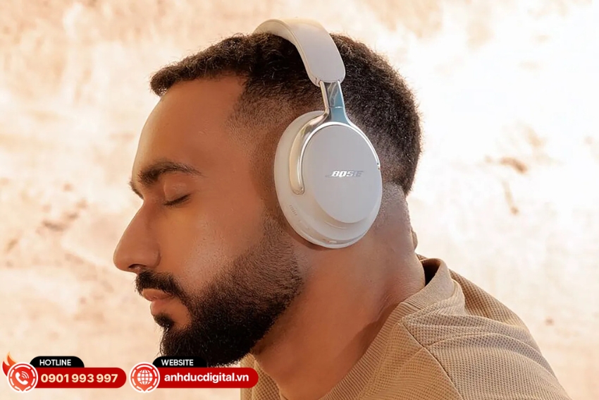 Bose QuietComfort Ultra Headphones có hiệu suât spin lên đến 30 giờ