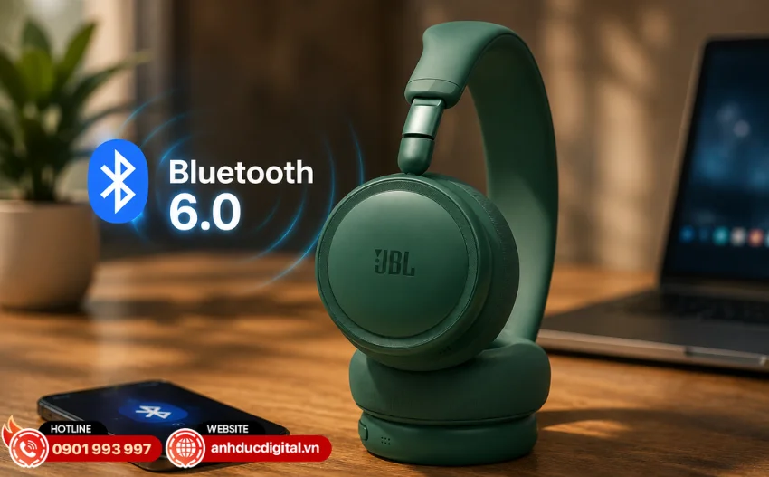680NC sử dụng chuẩn Bluetooth 6.0 cho khả năng kết nối nhanh, ổn định