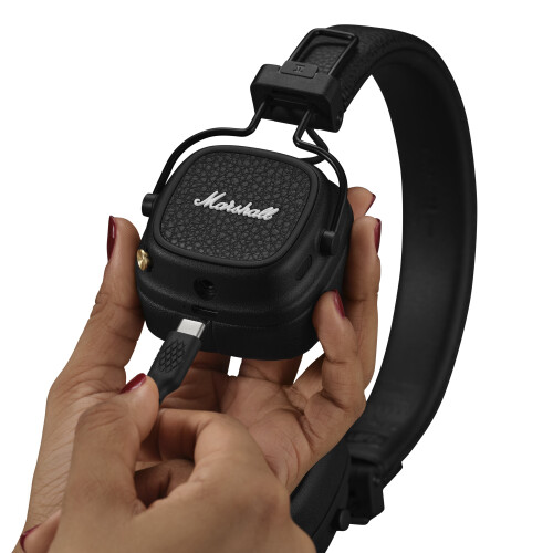 Duong Nghia Marshall MAJOR V Tai nghe Bluetooth Marshall Major V | Black (Chính Hãng)