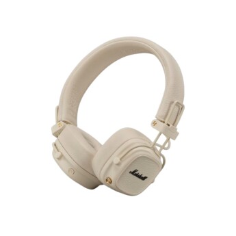 Tai nghe Bluetooth Marshall Major V | Cream (Chính hãng)