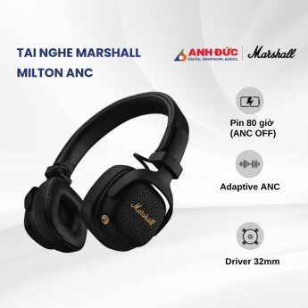 Tai nghe Marshall Milton ANC (Chính hãng)