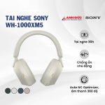 Tai nghe Sony WH-1000XM5 | Silver (Chính Hãng)