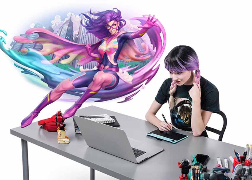 Wacom Intuos Art Small CTH-490 09