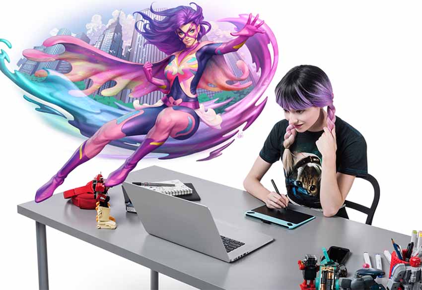 Wacom Intuos Comic Small CTH-490 05