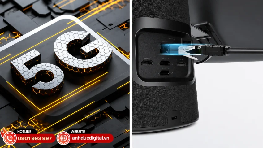 Kandao Meeting Ultra Standard hỗ trợ Wi-Fi 6, Bluetooth 5.0 v&agrave; Gigabit Ethernet