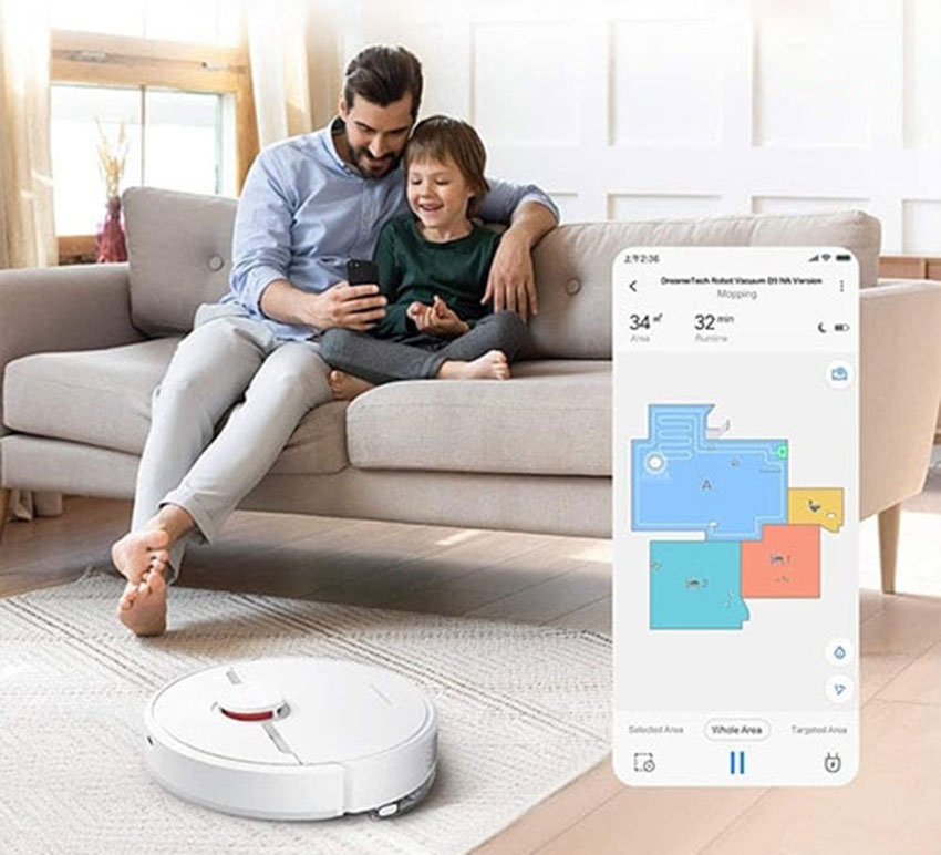 Robot hút bụi lau nhà Dreame D9 03