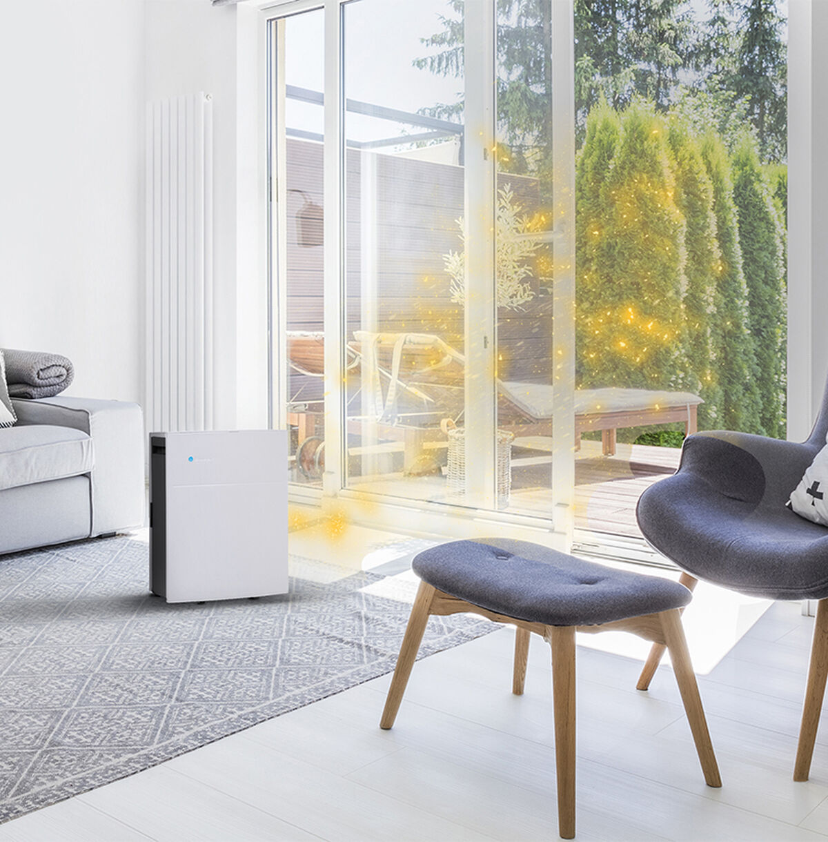 Khử mùi và khí độc hại nhanh hơn gấp 4 lần