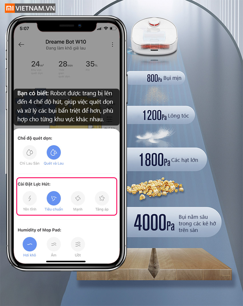 Điều khiển dễ dàng