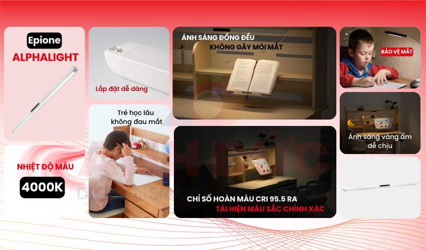 Đèn học Epione AlphaLight