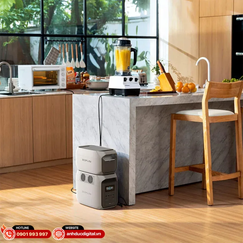 Pin EcoFlow DELTA 3 Extra Battery l&agrave; giải ph&aacute;p l&yacute; tưởng cho nhu cầu dự ph&ograve;ng điện