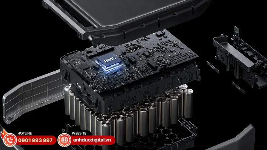 EcoFlow DELTA Pro Ultra Battery sử dụng c&ocirc;ng nghệ pin LiFePO₄ (LFP) ti&ecirc;n tiến