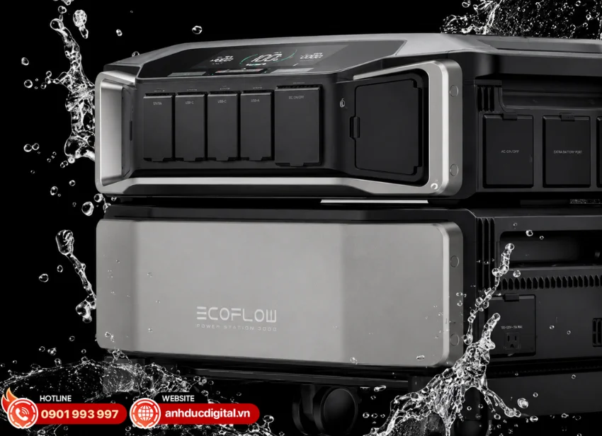 EcoFlow DELTA Pro Ultra Battery đạt chuẩn chống bụi v&agrave; nước IP54